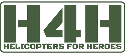 Green logo with large H4H above the words HELICOPTERS FOR HEROES in bold, block letters, all enclosed in a rectangular border—a signature look inspired by Northgate Construction’s commitment to strength and support.